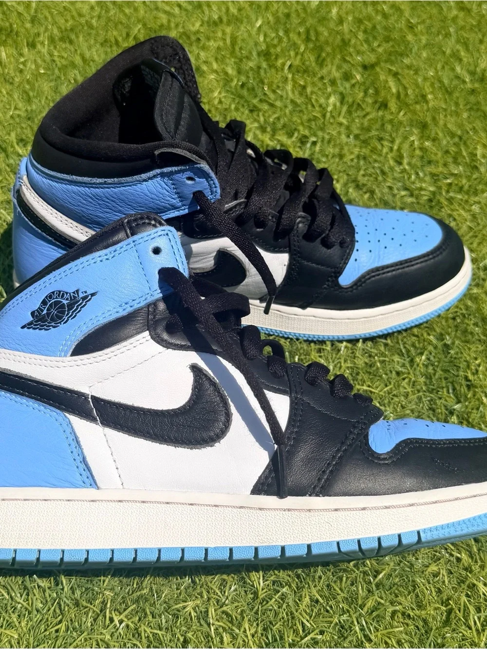 Jordan Kids Sneakers in Light Blue/Black/White